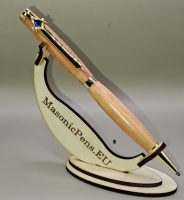 Twist Ball Point Pen with Gold Plated Fittings